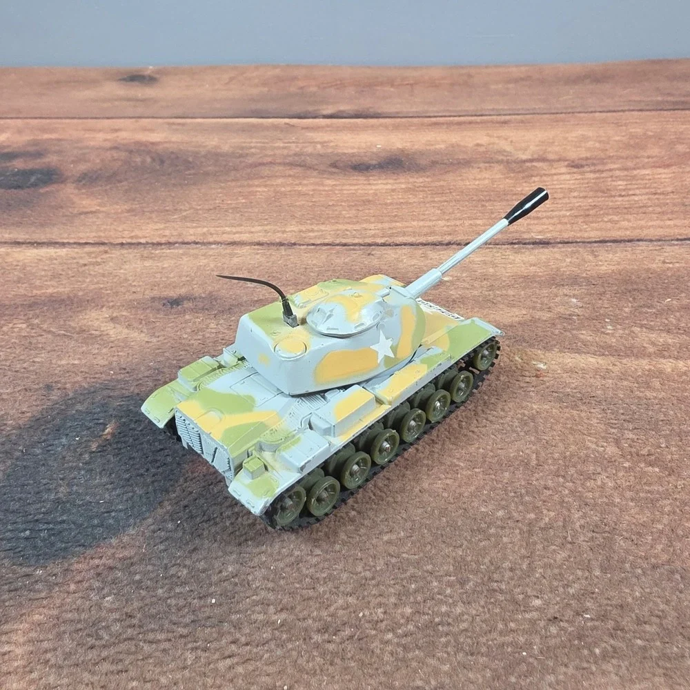 Corgi Toys M60 A1 Medium Tank Kids Tan Green Good Camouflage Diecast Military